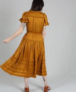 Ulla Johnson Dresses Rose Dress Goldenrod