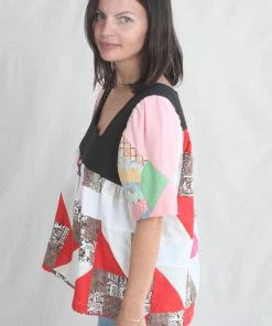 Carleen Square Neck Shirt Vintage