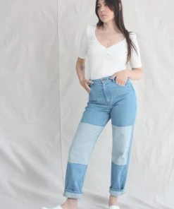 Carleen Two-Tone Jeans Big Sky New Arrivals