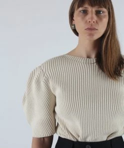 Mara Hoffman Inga Sweater Cream