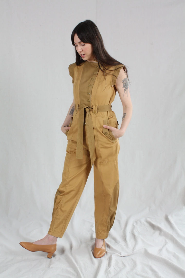 Ulla Johnson Valentine Jumpsuit Fatigue Patchwork 5 Ulla Johnson Valentine Jumpsuit Fatigue Patchwork