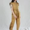 Ulla Johnson Valentine Jumpsuit Fatigue Patchwork