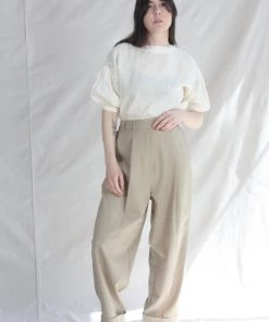 Cordera Tailoring Masculine Pants Beige New Arrivals
