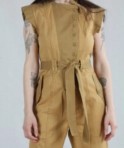 Ulla Johnson Valentine Jumpsuit Fatigue Patchwork 14 Ulla Johnson Valentine Jumpsuit Fatigue Patchwork