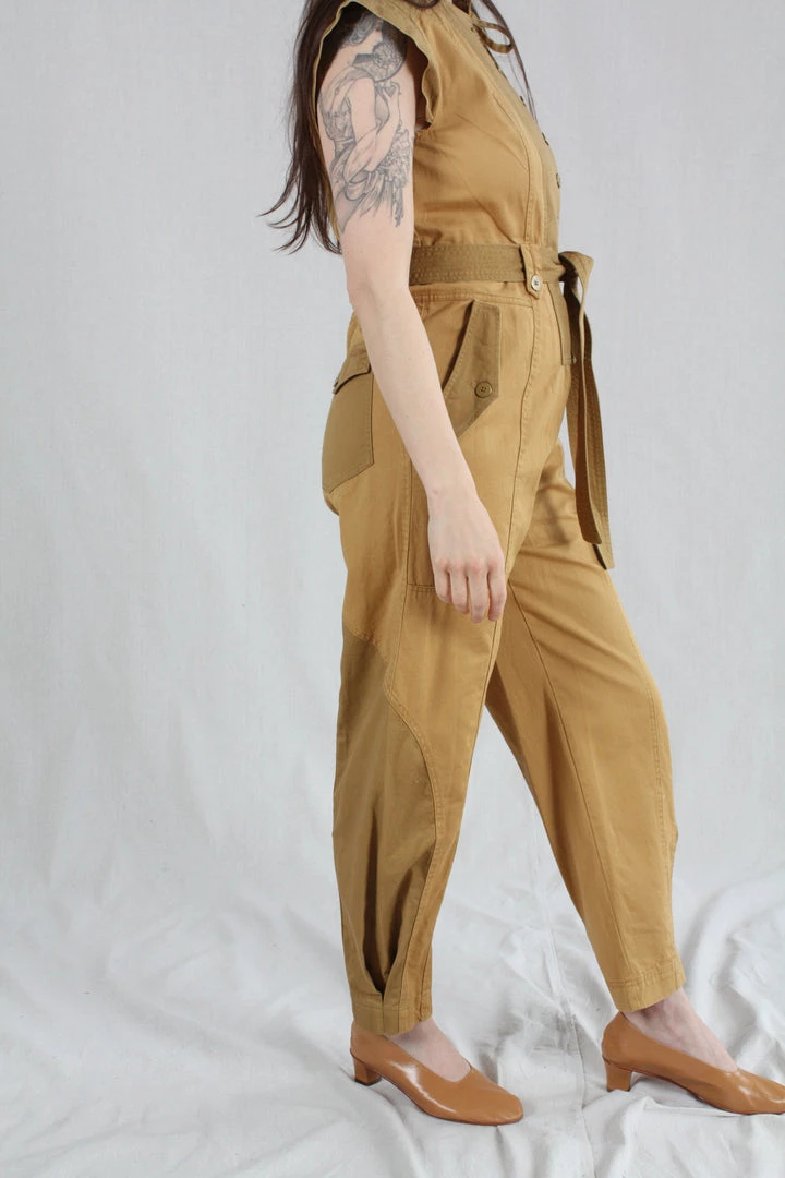 Ulla Johnson Valentine Jumpsuit Fatigue Patchwork 9 Ulla Johnson Valentine Jumpsuit Fatigue Patchwork