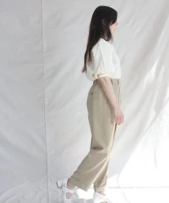 Cordera Tailoring Masculine Pants Beige New Arrivals
