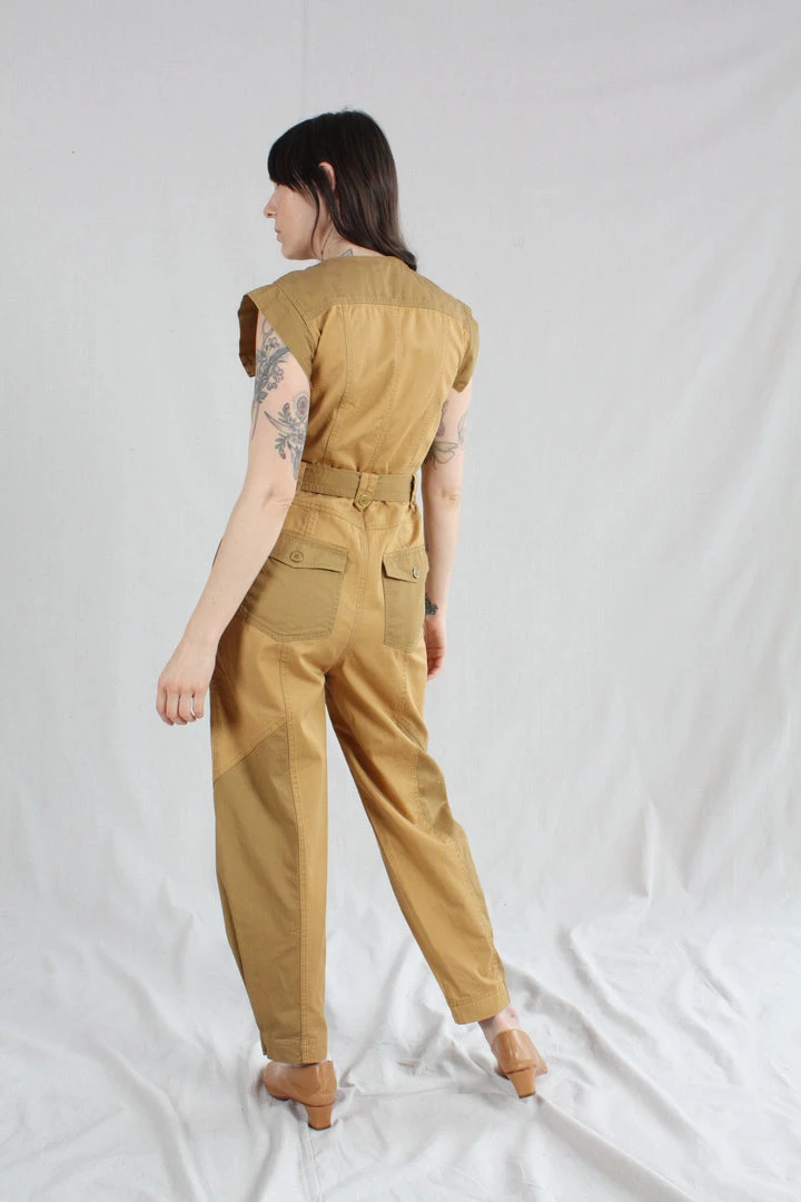 Ulla Johnson Valentine Jumpsuit Fatigue Patchwork 6 Ulla Johnson Valentine Jumpsuit Fatigue Patchwork