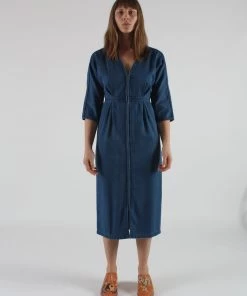 Mara Hoffman Annetta Dress Denim Dresses