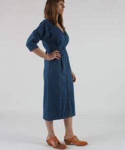Mara Hoffman Annetta Dress Denim Dresses
