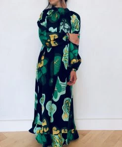 Rhoan Webshop 4 Rodebjer Malgarita Silk Dress Black