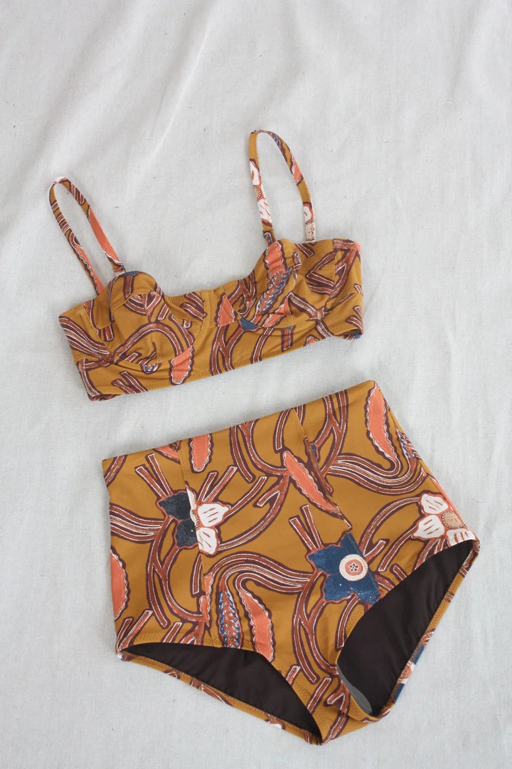 Ulla Johnson Corsica Bottom Citrine Swim 5 Ulla Johnson Corsica Bottom Citrine Swim