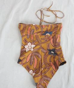 Ulla Johnson Minorca Maillot Citrine