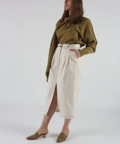Mara Hoffman Florence Skirt Natural