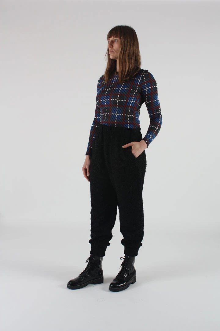 No.6 Costanza Black Fleece Pants 3 No.6 Costanza Black Fleece Pants