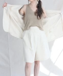 Cordera Linen Tank Top Toasted