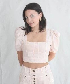 Ulla Johnson New Arrivals Renee Top Sweetbriar