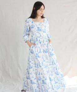 Meadows Sale Ixora Dress Toile De Juoy