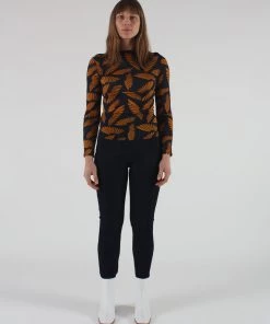 Rodebjer Lenci Top Dark Navy Shirts And Blouses