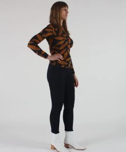 Rodebjer Lenci Top Dark Navy Shirts And Blouses