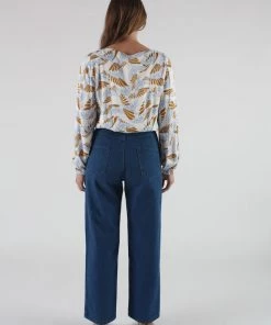 Carleen Relaxed Jeans Dark Blue Denim