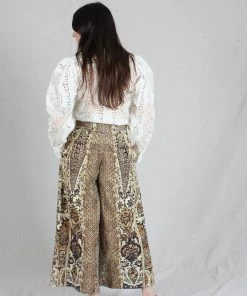 Ulla Johnson Kiva Culottes Sandalwood Pants