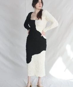 Mara Hoffman Dresses Amy Dress Cream And Black