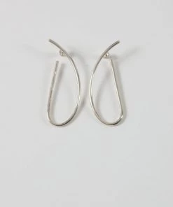 Fay Andrada Ele Large Hoops Sterling Silver Jewelry