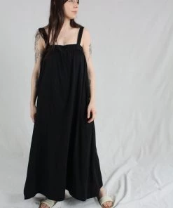 Micaela Greg Column Dress Black