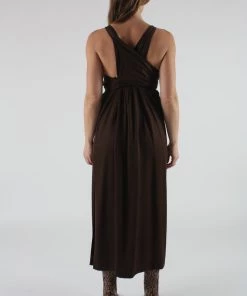 Shaina Mote Dresses Tie Dress Earth