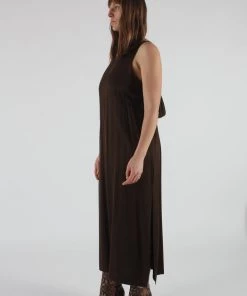 Shaina Mote Dresses Tie Dress Earth