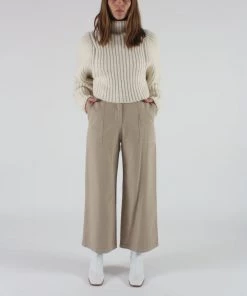 First Rite Cargo Trouser Khaki Herringbone