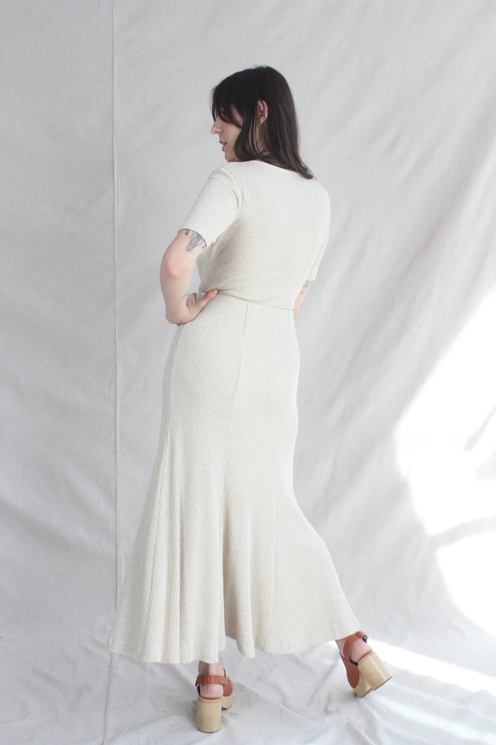 Mara Hoffman Bodysuits Marlowe Bodysuit Oatmeal 7 Mara Hoffman Bodysuits Marlowe Bodysuit Oatmeal