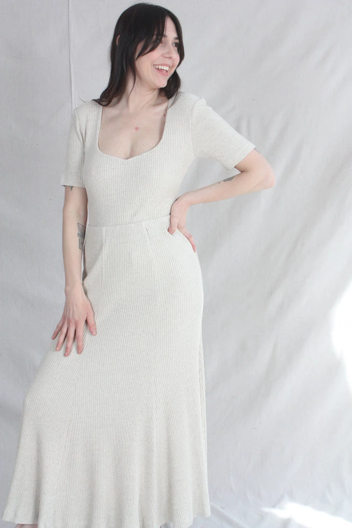 Mara Hoffman Bodysuits Marlowe Bodysuit Oatmeal 3 Mara Hoffman Bodysuits Marlowe Bodysuit Oatmeal