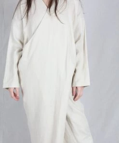 Lauren Manoogian Ply Dress Ecru Dresses