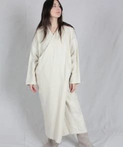 Lauren Manoogian Ply Dress Ecru Dresses