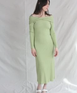 Mara Hoffman Dresses Emery Dress Light Green