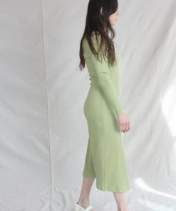 Mara Hoffman Dresses Emery Dress Light Green