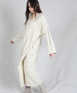 Lauren Manoogian Ply Dress Ecru Dresses