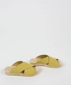 No.6 Frida Clog On Flat Base Citrine