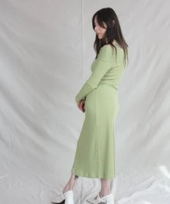 Mara Hoffman Dresses Emery Dress Light Green
