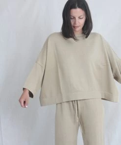 Lauren Manoogian New Arrivals Wide Tee Jute