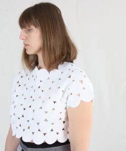 Mozh Mozh Inya Top Optic White