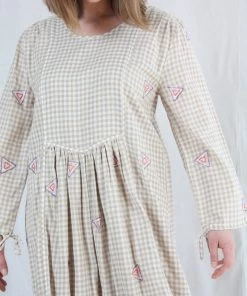 Rujuta Sheth Dresses Tanya Dress Earth Chex