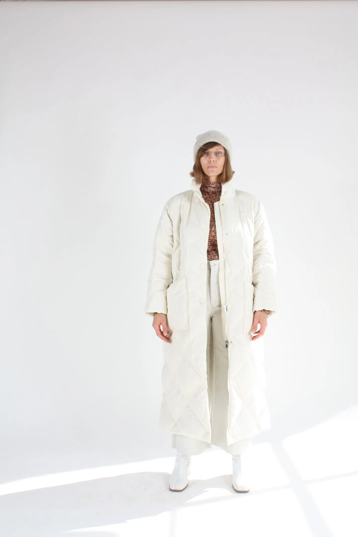 Rodebjer Agapita Down Jacket Chalk White Outerwear 4 Rodebjer Agapita Down Jacket Chalk White Outerwear