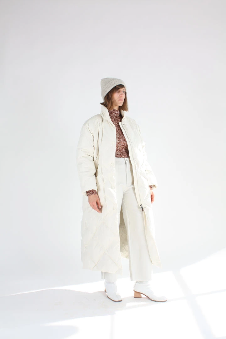 Rodebjer Agapita Down Jacket Chalk White Outerwear 3 Rodebjer Agapita Down Jacket Chalk White Outerwear