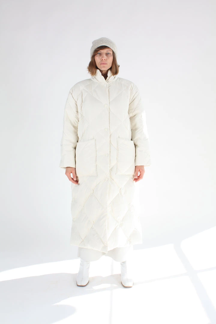 Rodebjer Agapita Down Jacket Chalk White Outerwear 5 Rodebjer Agapita Down Jacket Chalk White Outerwear