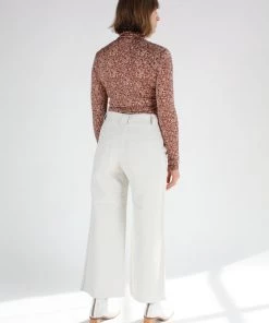 Rodebjer Marian Polo Raw Umbra Swirl Shirts And Blouses