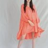 Anaak Airi Mini Dress Fluoro Coral New Arrivals