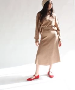 Rodebjer Arnai Skirt Camel Skirts