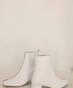 Nomia Shoes Teo Boot White/Beige Snake